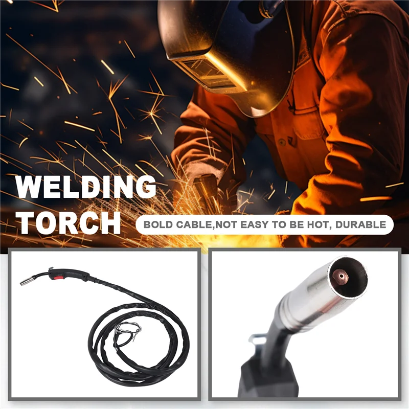 

Mig Welding Machine/Equipment Accessories Binzel 14Ak Welding Torch For Mig Welding Equipment With 4M Cable-AT36
