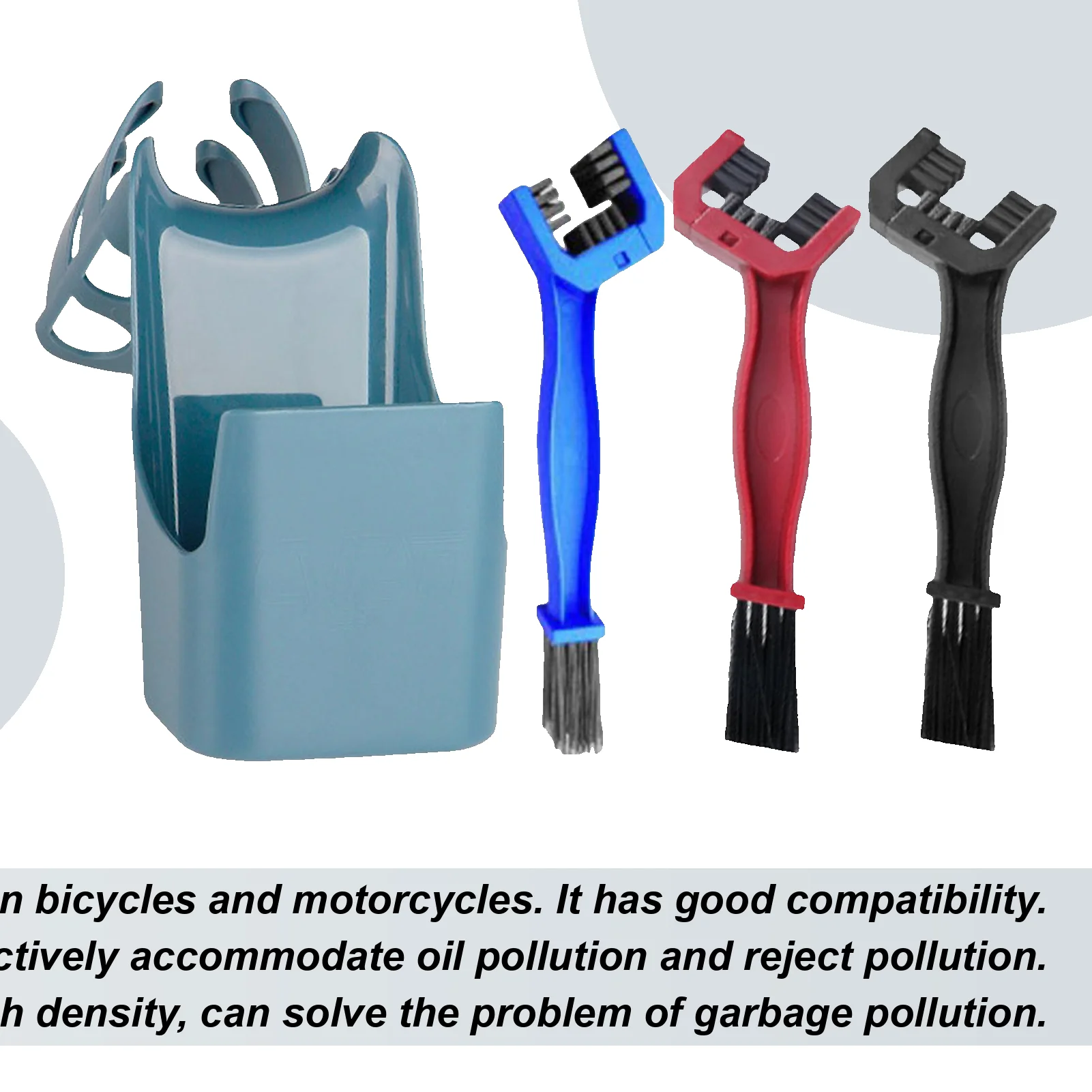 

Oil Storage Tool Box Chain Cleaning Tool Bike Motorcycle Oil Storage Tool Widely Used Chain Oil Anti-spray Scrubber Tools