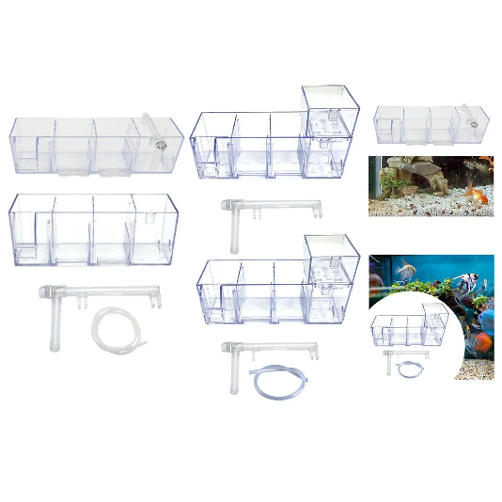 Tankfilter Lichtgewicht Stille filtratie Tankaccessoires Stevig