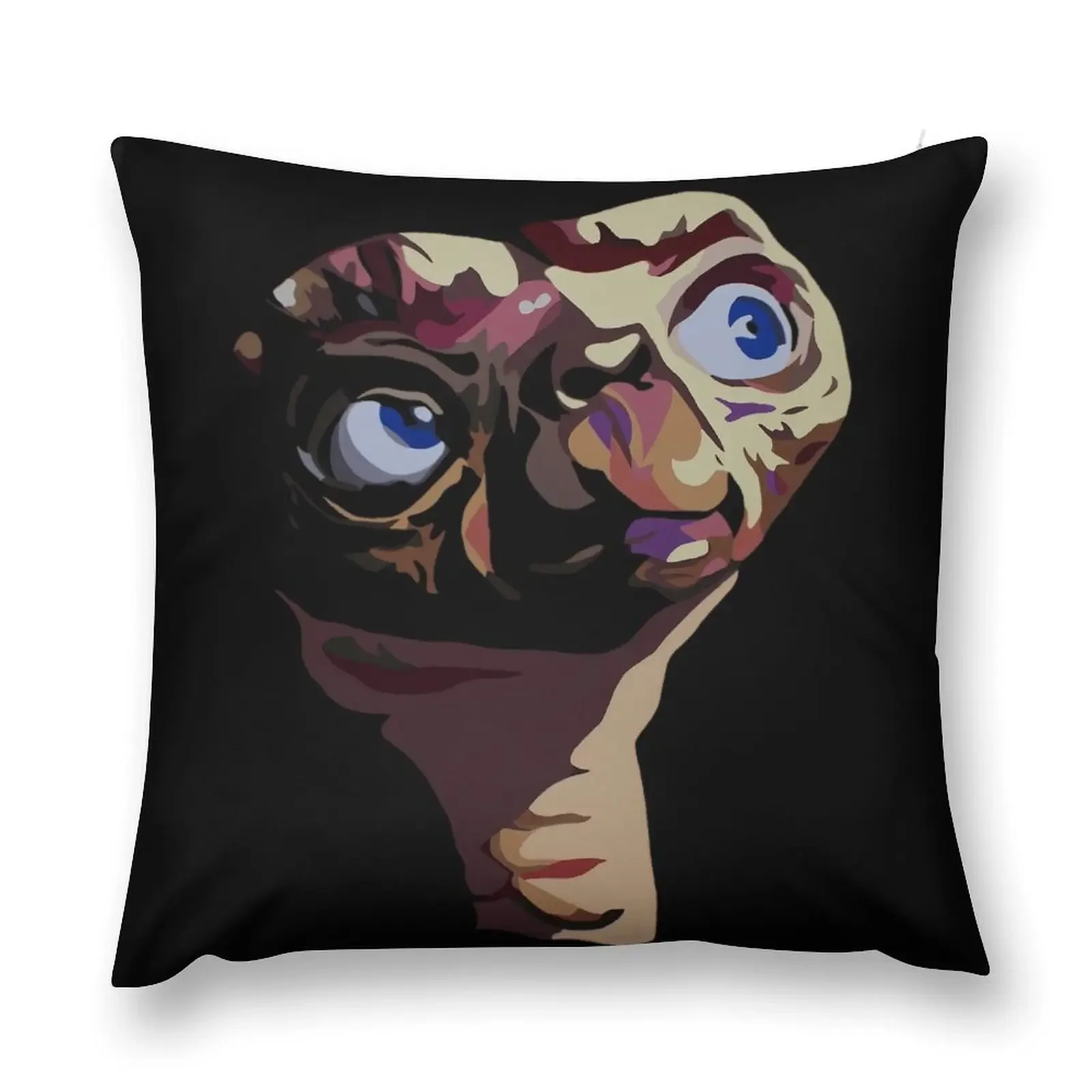 E.T. - The Extra terrestrial - Pop Art . Throw Pillow Sofa Cushion Cushion Cover For Sofa pillow