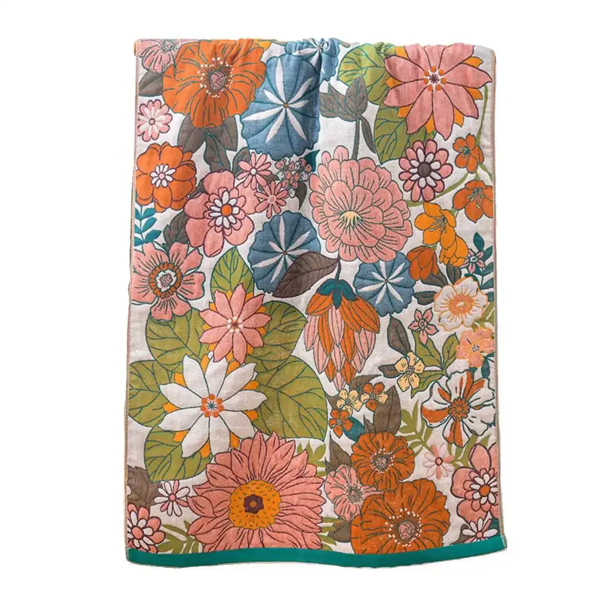 

Large Size Bath Towel Pure Cotton Gauze Absorbent Quick Drying Bath Towel For Home Bathroom Wrapped Beach Shower Towel 80*160cm