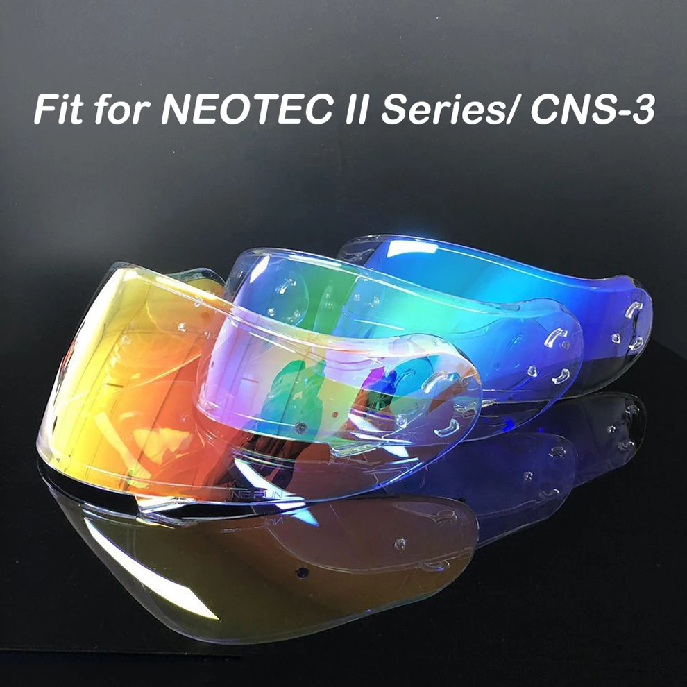 Helmet Visor Lens CNS-3 Fit for Shoei Neotec 2 Neotec II Photochromic Lens Dustproof UV Resistant Motorcycle Helmet Accessories