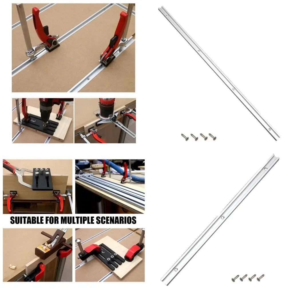 

Y1UD T Track Miter Bar Slider Aluminium Miter Bar Jig and Fixture Bar Slider Table