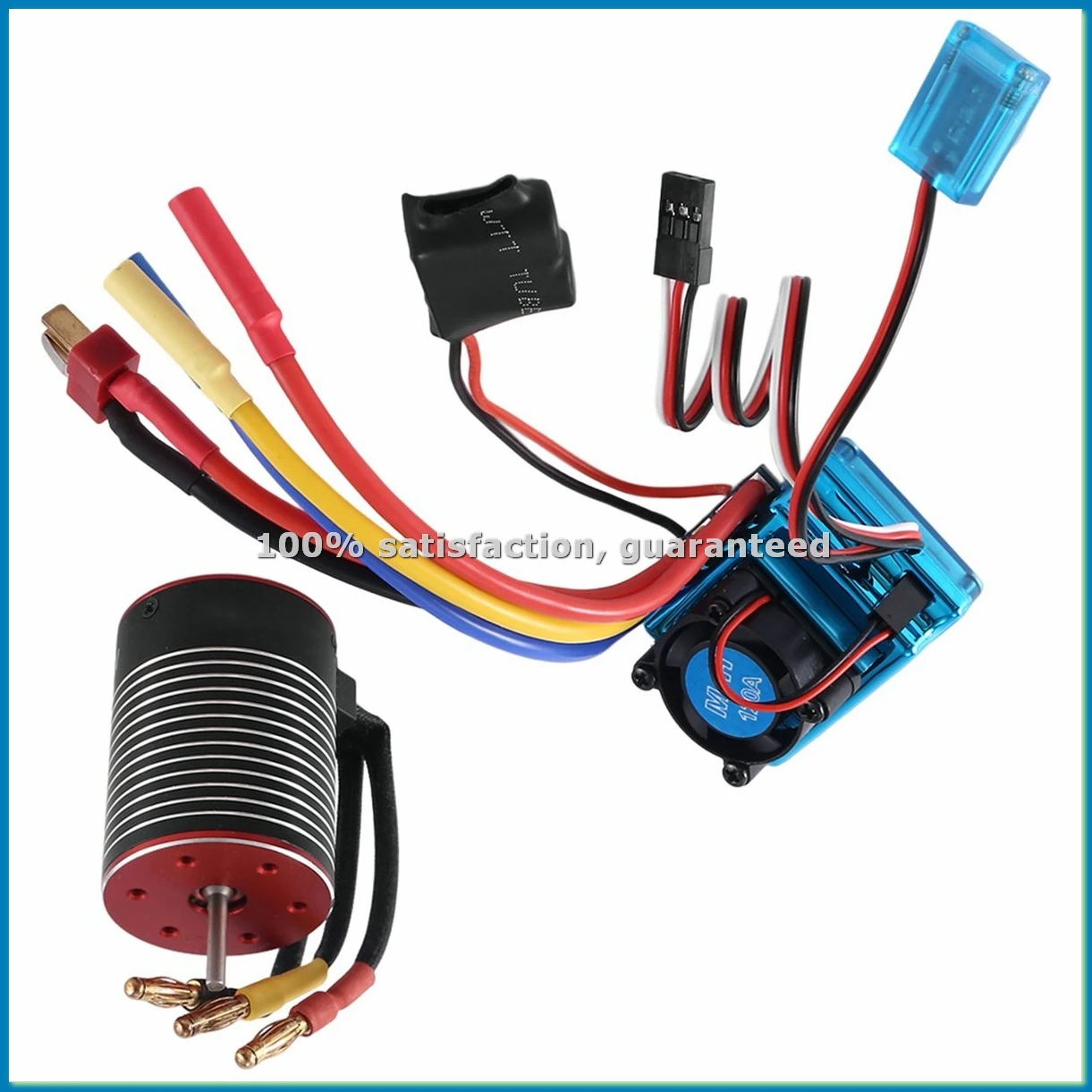 

Бесщеточный двигатель 3650 3600KV и регулятор скорости 120A для радиоуправляемых машин 1/8 и 1/10, дрифт-гонок, внедорожников - SPMI