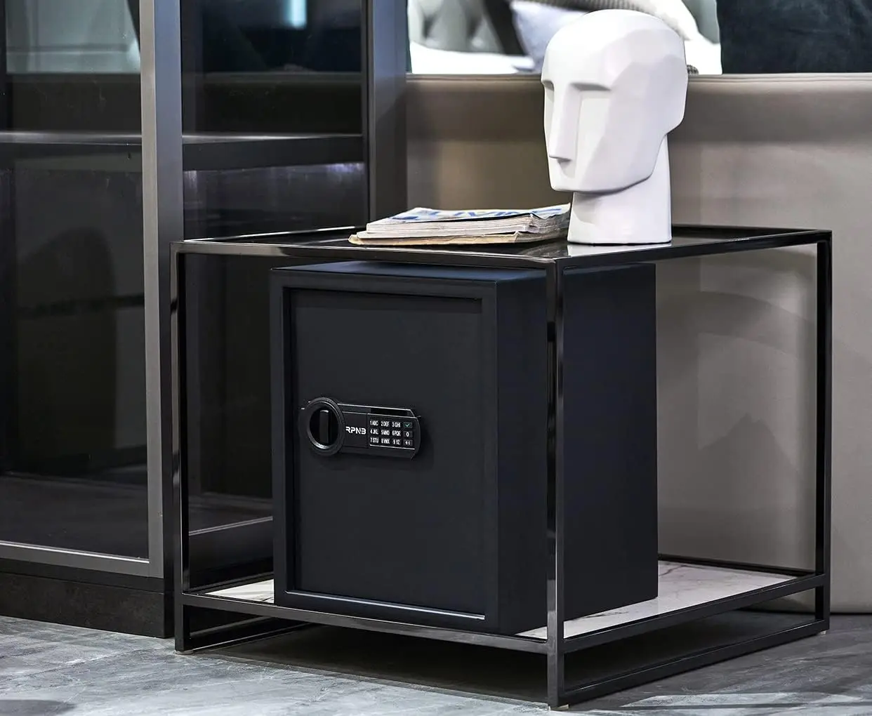 Deluxe Safe and Lock Box,Digital Keypad Safe Box,Steel Alloy Small Safes, Keypad Lock,Perfect for Home Office Hotel Business Jew