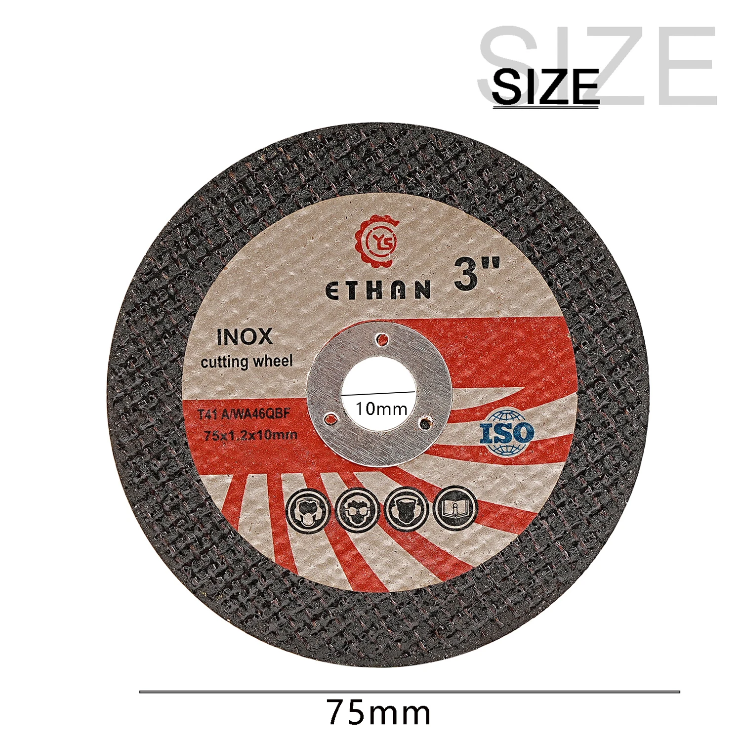 2/5pcs 75mm Resin Cut Off Wheel 3inch Mini Cutting Disc Circular Resin Grinding Wheel For Angle Grinder Metal Wood Pvc Cutting