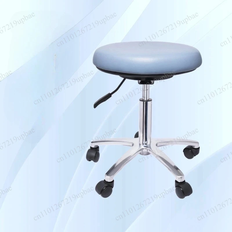 Professional Hydraulic Dental Stool Adjustable Swivel Ergonomic Round Leather Dentist Chair for Dental Clinic Office