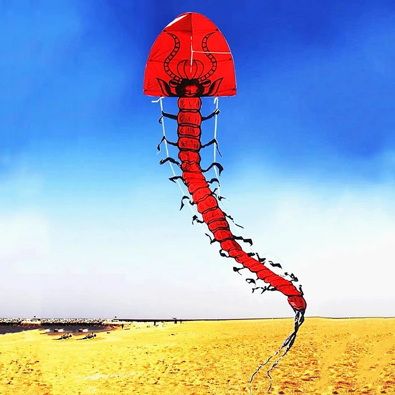 free shipping centipede kite flying adults kites factory professional wind kites line kite flying adult a liner dragon kite koi