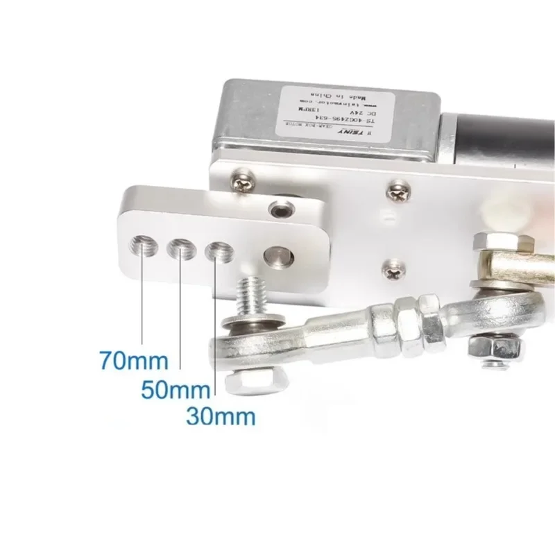 DC12V/24V Reciprocating Push-Pull Linear Actuator,3/5/7cm Stroke,180-470r/min 16.8W-35W,DIY Home Automation Curtain Robotics