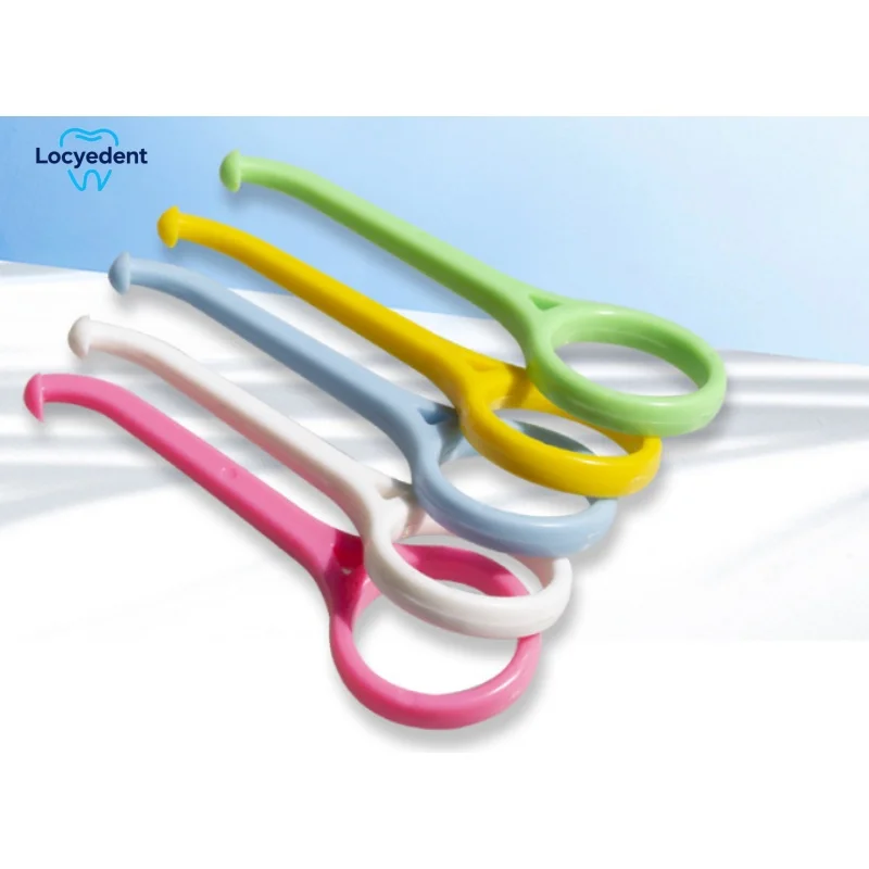 100Pcs Dental Orthodontic Aligner Remover Invisible Removable Braces Removal Tool Extractor Hook Aligner Chewies Silicone Stick