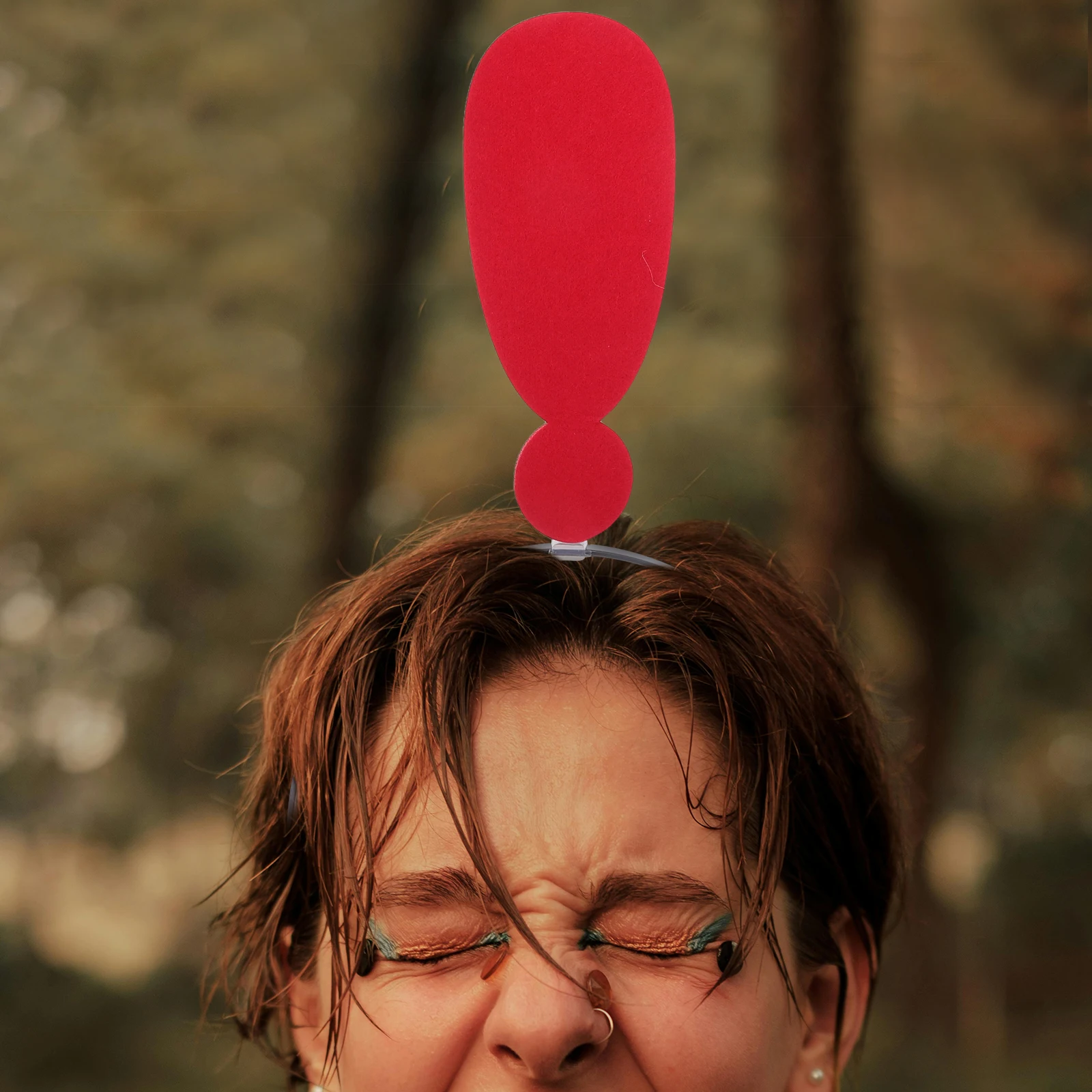 

4Pcs Funny Symbol Headband Cute Hair Hoops Party Photo Props Novelty Hair Accessories for Celebrations