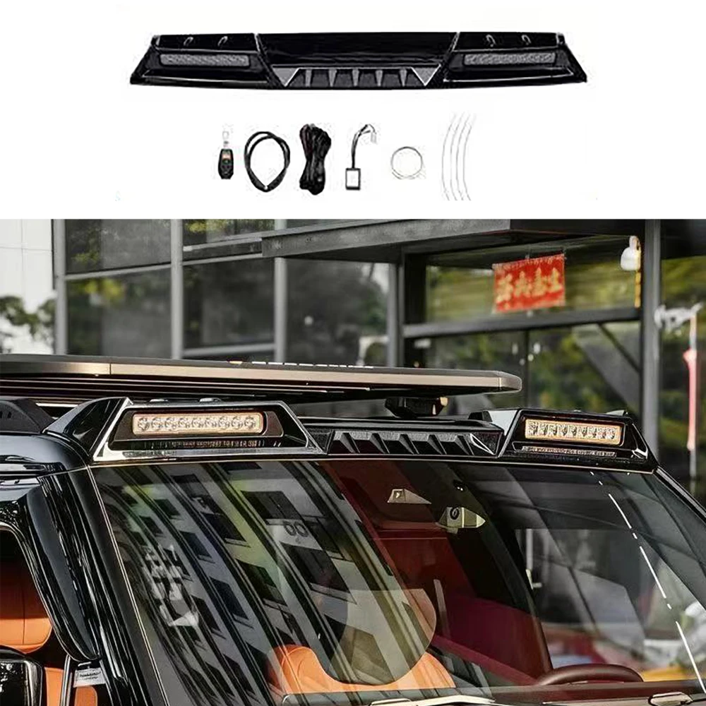 

Светодиодный дополнительный фонарь на крышу, спойлер, специальные аксессуары для внедорожной модификации, подходят для Chery Jetour G700 2025 2026