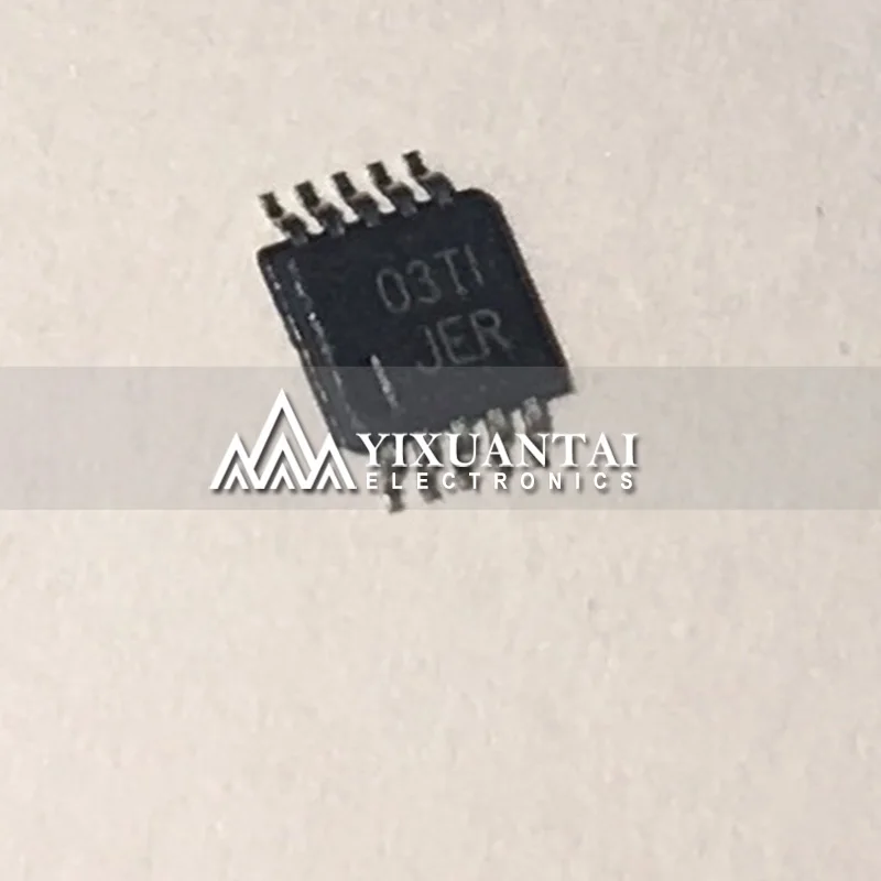 10pcs/Lot   TS5A23159DGSR  TS5A23159DGS  TS5A23159 IC SWITCH SPDTX2 900MOHM 10VSSOP New Original Marking:JER