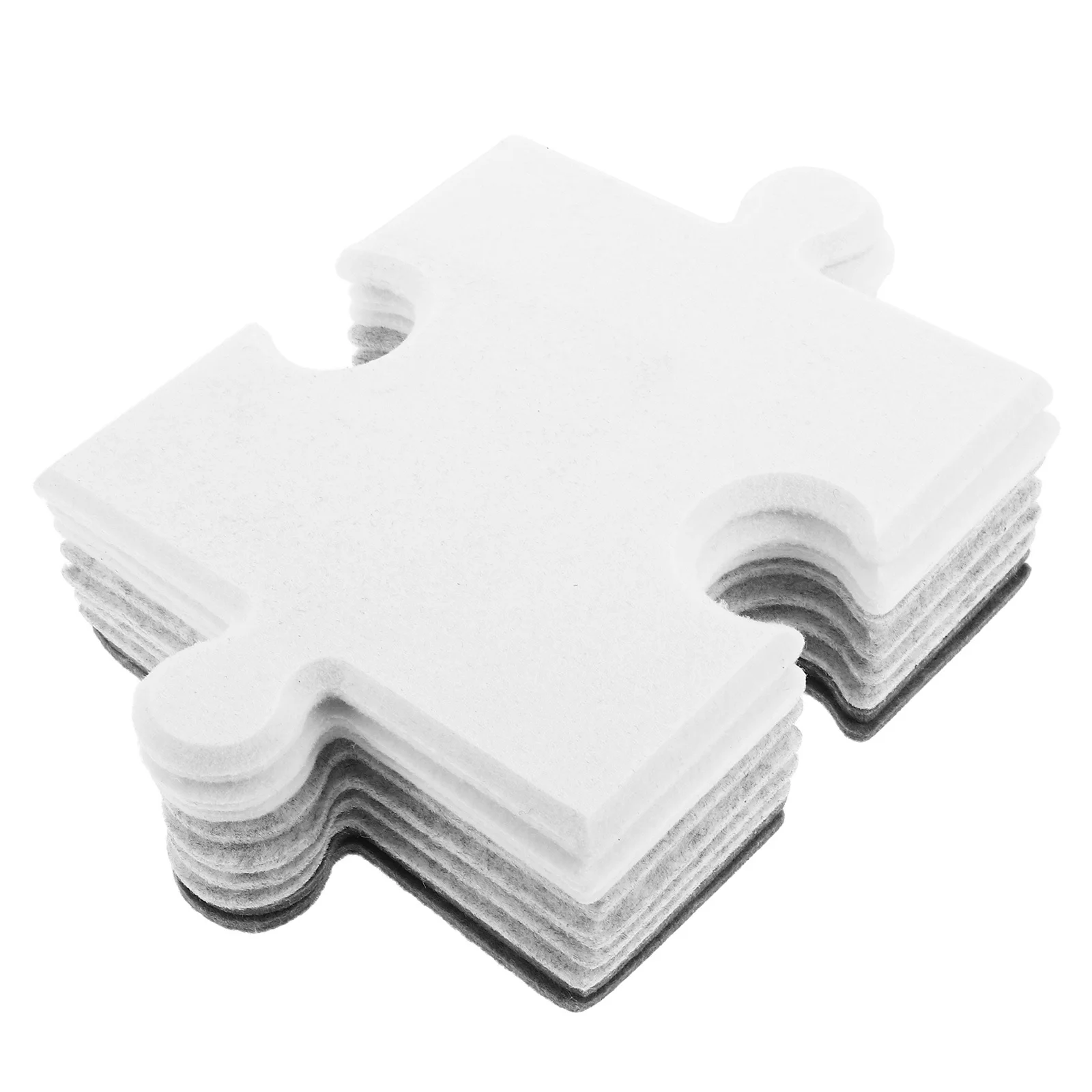 9pcs Felt Decorative Board: Self-Adhesive Puzzle Tiles For Wall Decor Playroom Office Diy Photo Display Acoustic Panels