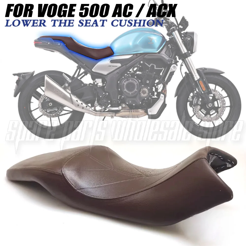 Для мотоцикла VOGE 500AC 500ACX 500 AC/ACX, модифицированное нижнее сиденье 30 мм, индивидуальная нижняя подушка сиденья, подушка сиденья горба