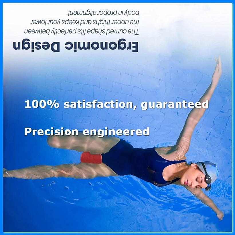 

Pull Buoy Swim Training Leg Float for Adults & Youth Swimming Pool Strokes & Upper-Body Strength EVA & Free,Red-A73M