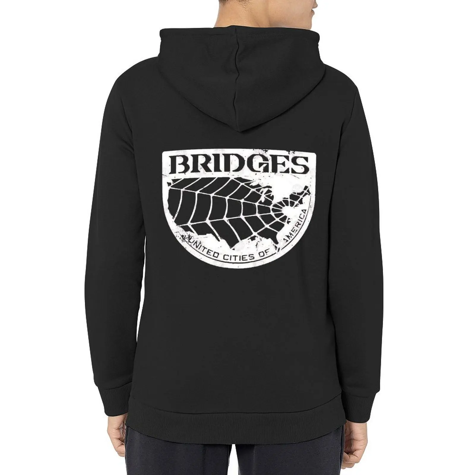 

Bridges United Cities of America Death Stranding Hoodie mens clothes men's autumn clothes autumn hoodies and sweatshirts new