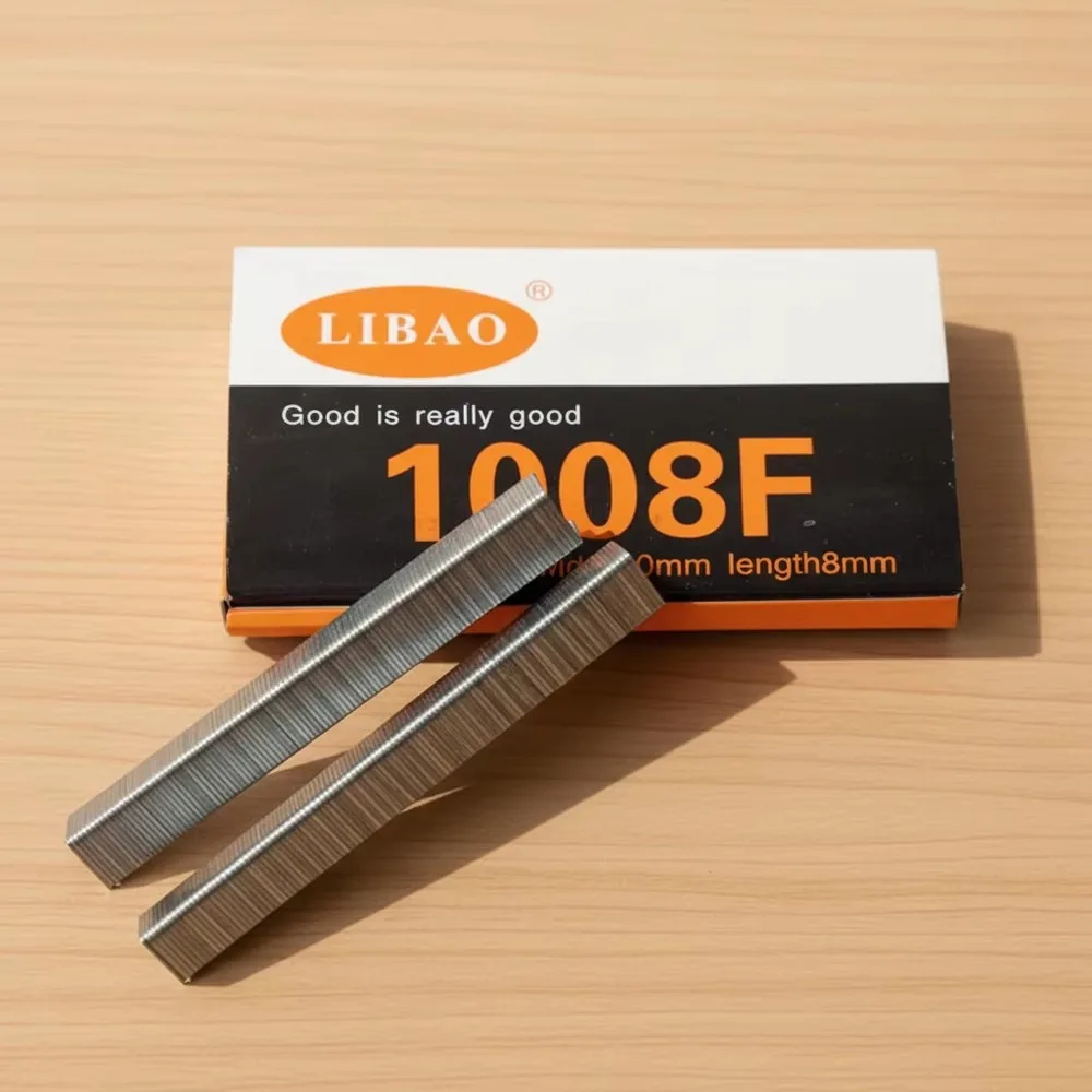 U-Shaped Manual Code Nail tool Set 1008F & 1008J Box Common Steel Nail For Woodworking Fastening