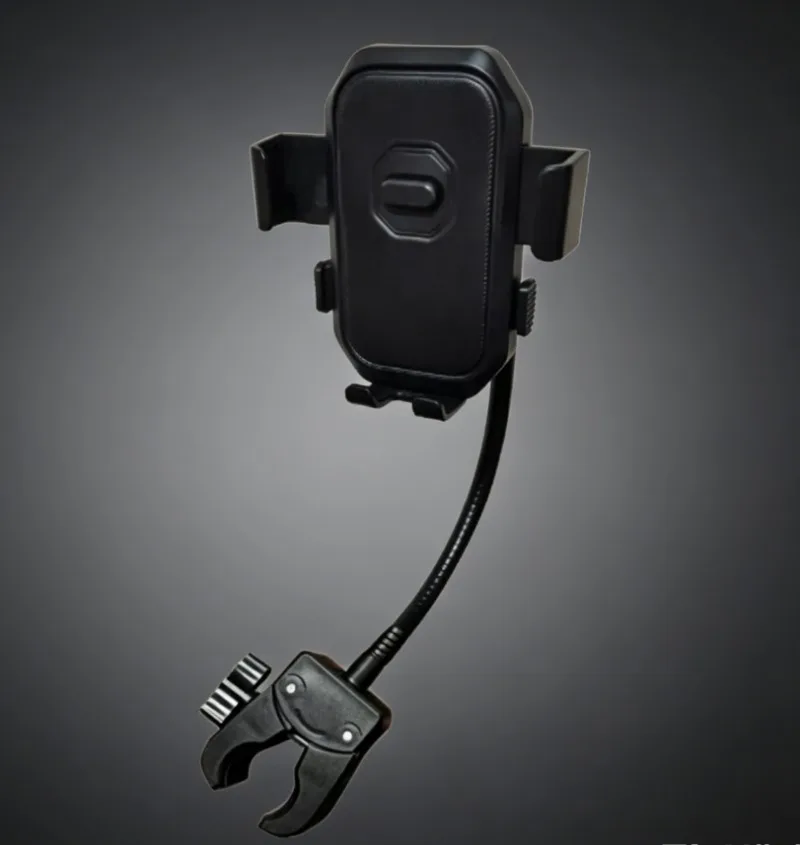 Electric Wheelchair Mobile Phone Stand with 360° Rotation, Live Streaming & Video Call Mount Accessory