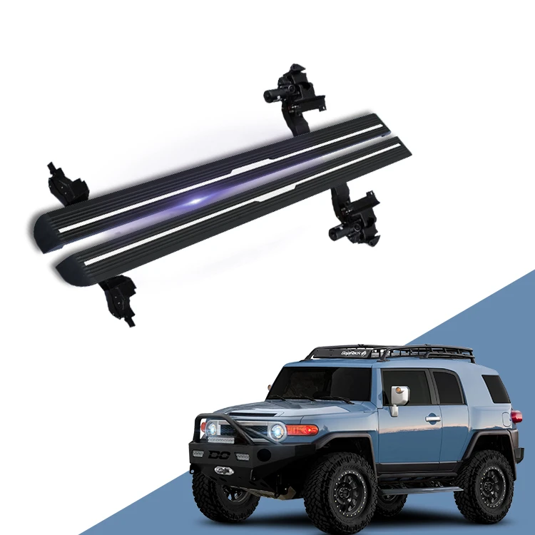 

Hole Punching free Automatic running boards Electric side steps bars Power running board for FJ Cruiser 2005+