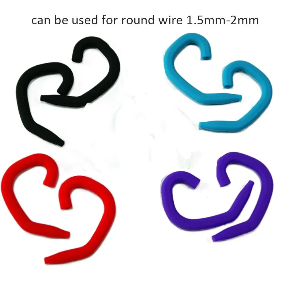 Earbuds Headset Accessories Soft Ear Hook Universal Wired Earphone Accessories Headset Hanger Waterproof Silicone Ear Protector