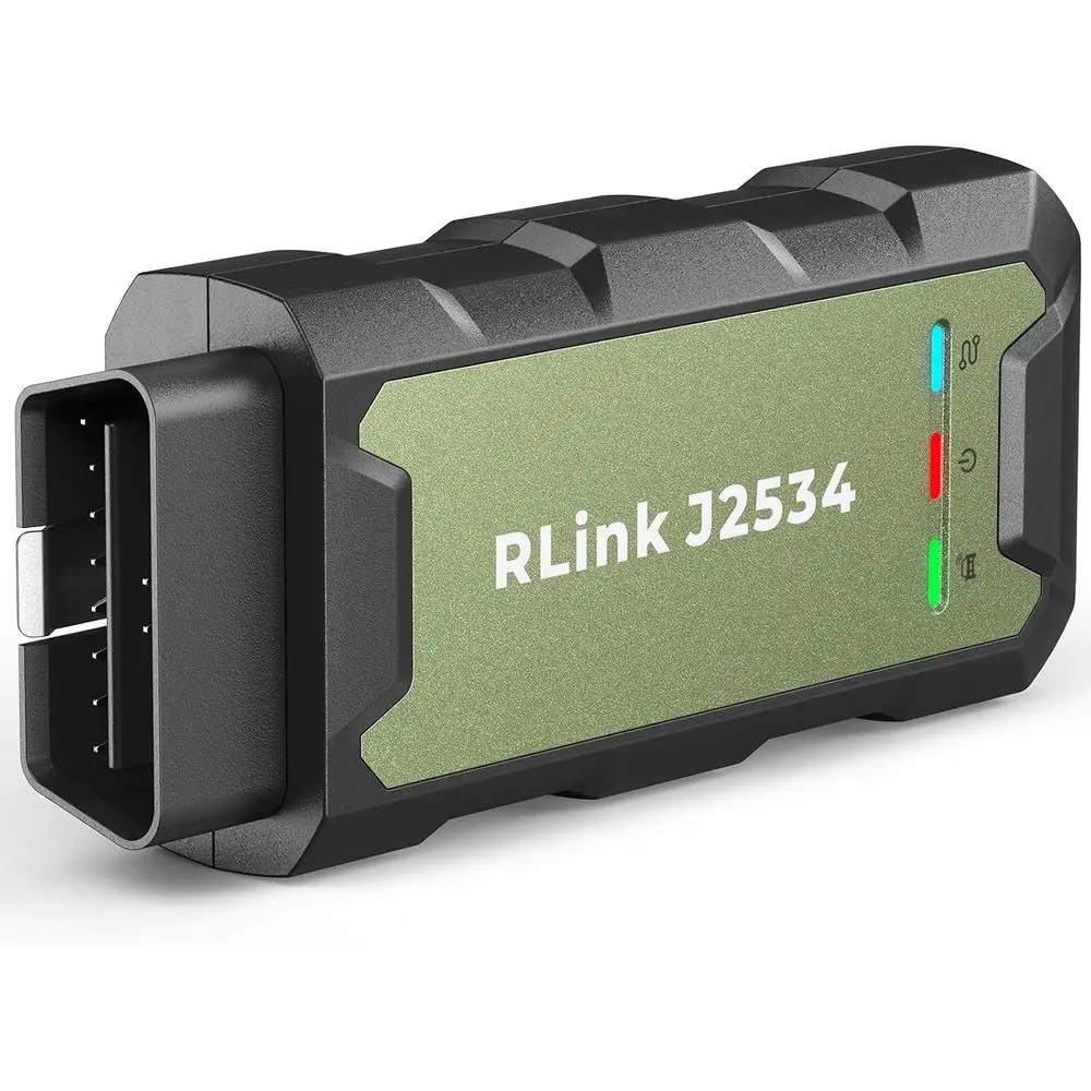 

RLink J2534 Pass-Thru Programmer, OEM Reprogramming and Diagnostic Tool, Enhanced J2534 VCI, Supports J2534/D-PDU/CAN-FD/DoIP, C