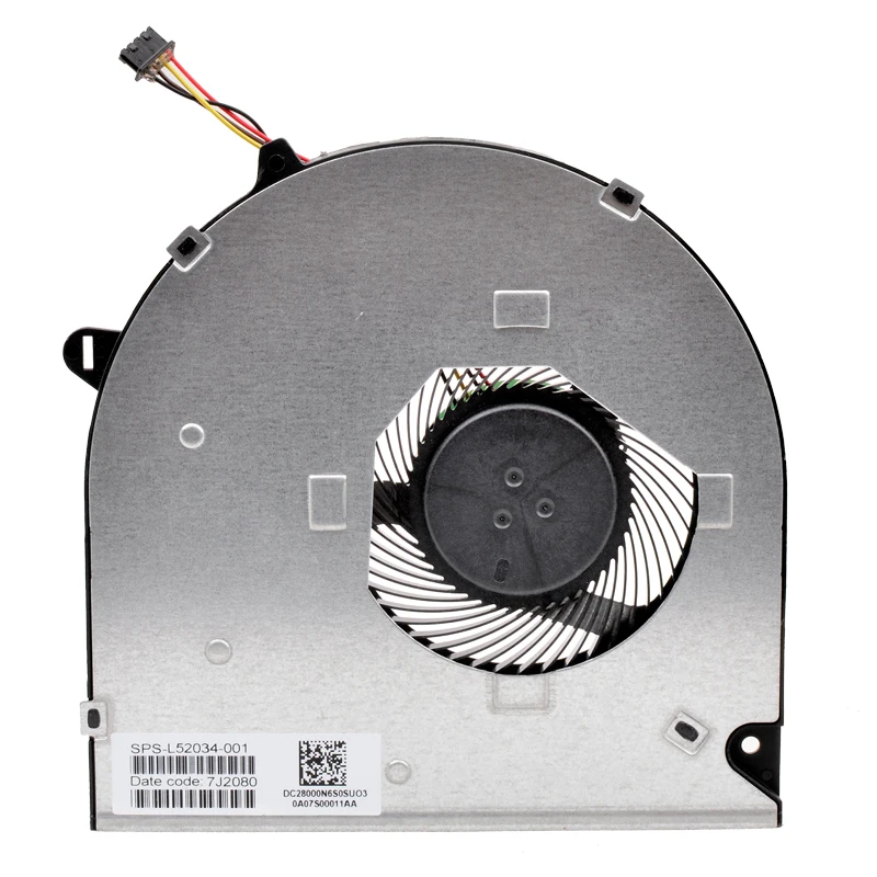 Cpu Cooling Fan Cooler for 15-DU 15s-gu 15s-gy 15s-gr 15s-du NS85B23 18J34 EF50040S1-1C010-S9A SPS L52034-001