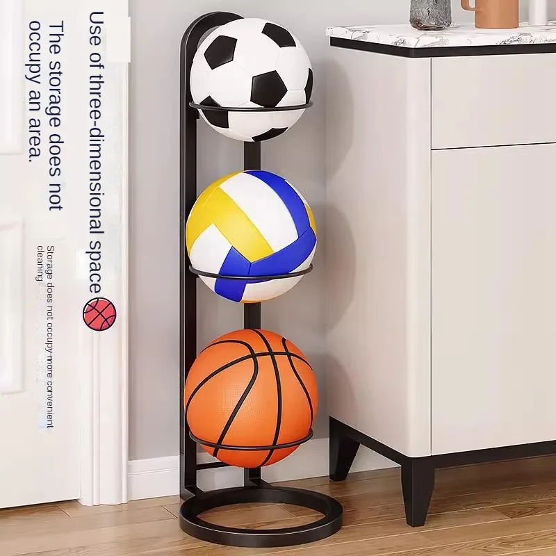 Indoor Children Basketball Storage Rack Put Ball Football Storage Basket Placed Rack Kindergarten Volleyball Stand Holder Space