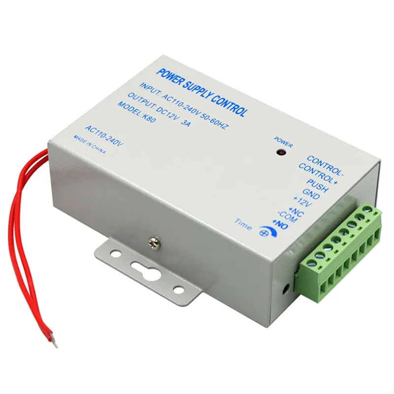 B92B-For Door Locks DC12V Power Supply Controller 100-240V AC Switch Adapter For Video Intercom Systems Compatible