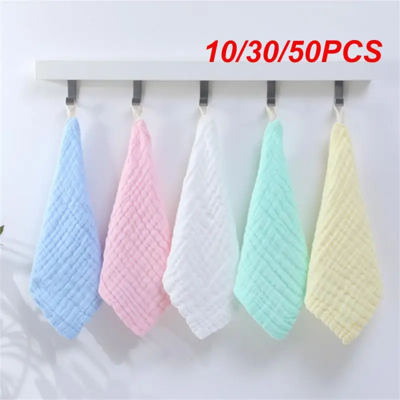 10/30/50PCS Hand Towel Towel High-density Durable Wash Towel Soft Bathroom Accessories