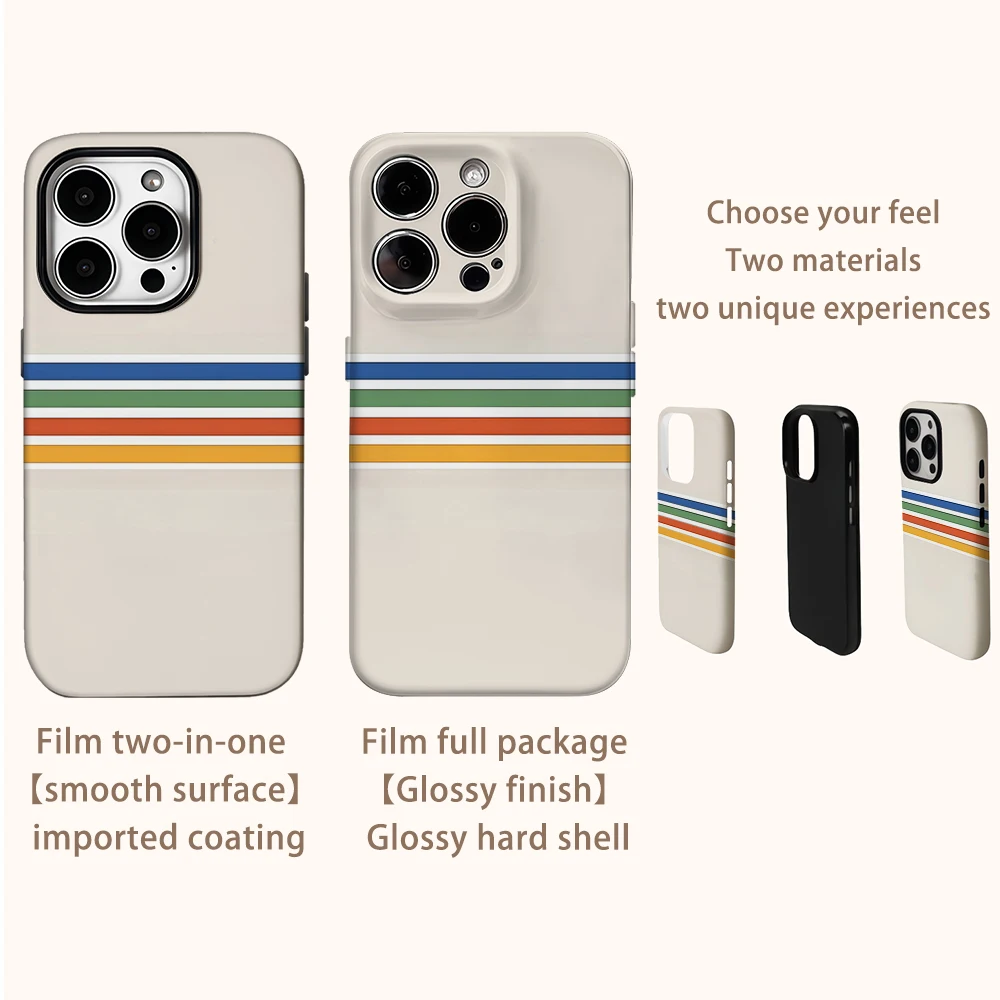 Totally Groovy Phone Case for IPhone 16 15 14 13 12 11 X XS XR XSMAX 7 8 Pro Max Plus Double-layer Back Cover