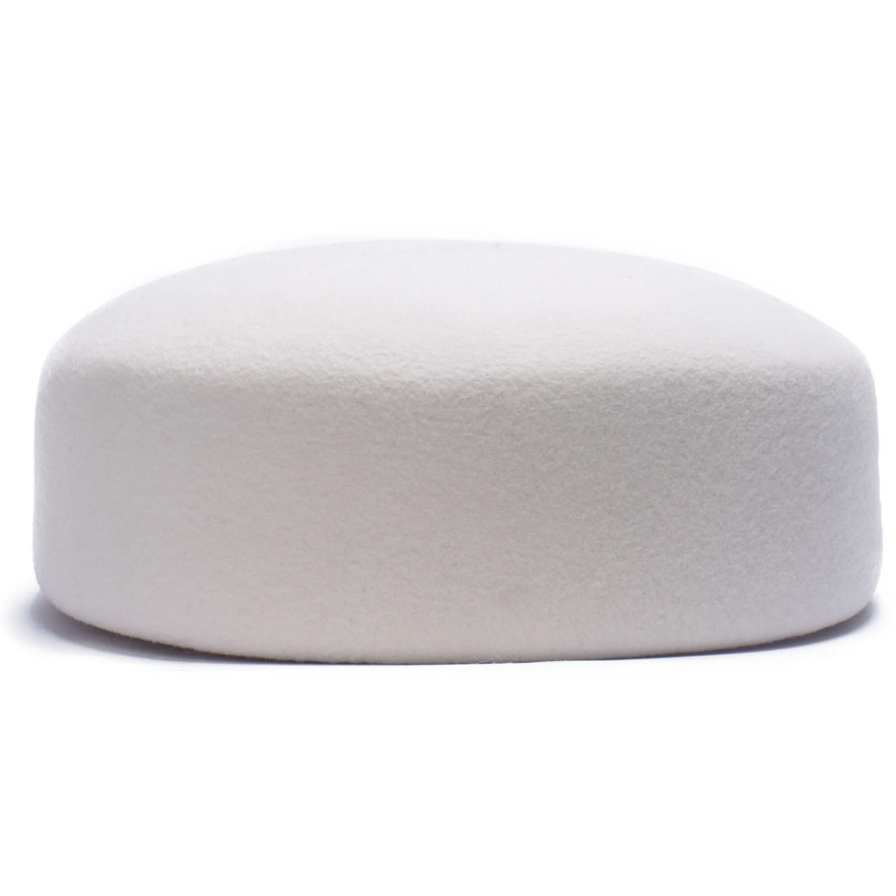 Lawliet koło kobiety chluba wełniane kapelusze filcowe Pillbox kapelusze Fascinator dla kobiet Millinery dostaw kapelusz baza koktajlowe nakrycia głowy — zdjęcie 7