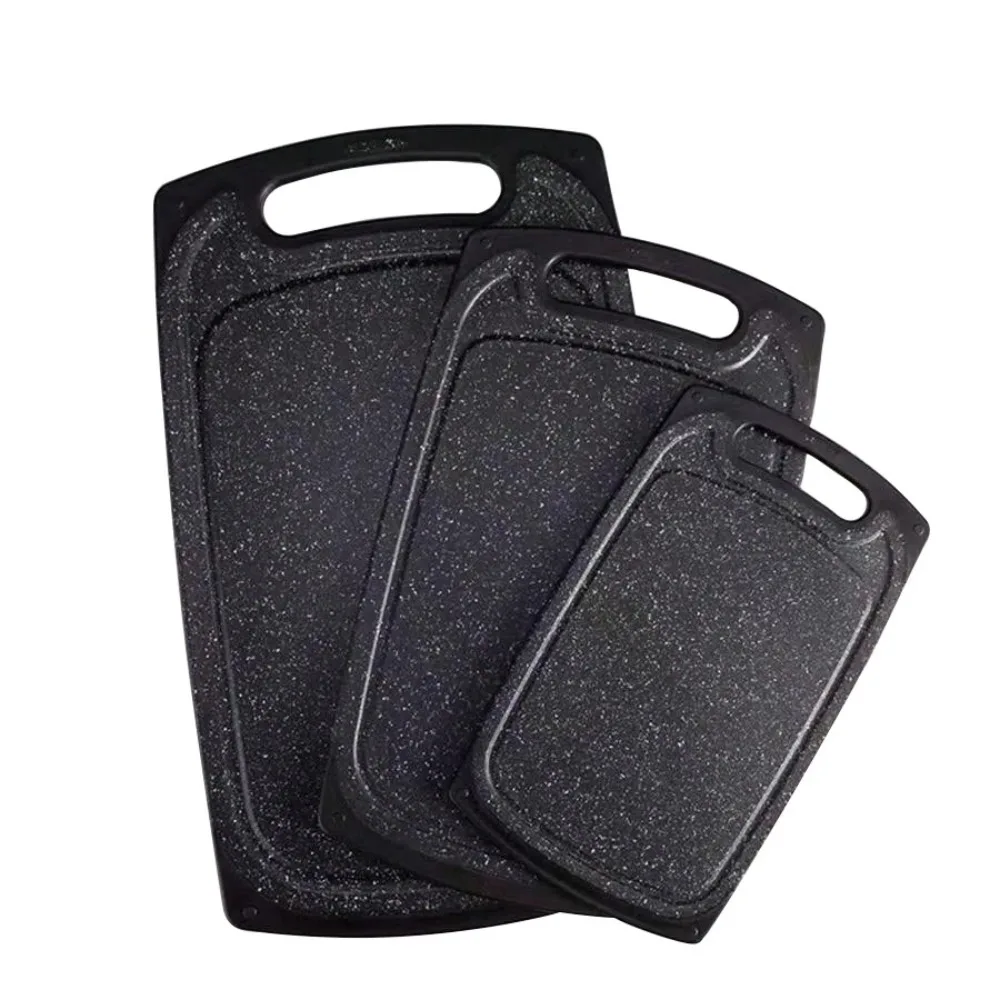 1/3pcs Imitation Marble Cutting Board Double-sided Non-Slip Vegetable Cutting Board Classification Meat Chopping Board Kitchen