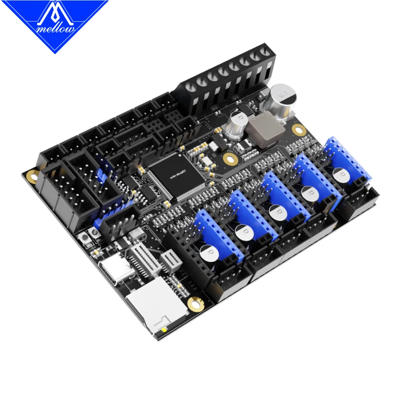 Fly-E3 V2 high-performance 3D printer 5-axis motherboard available with Klipper/RRF firmware