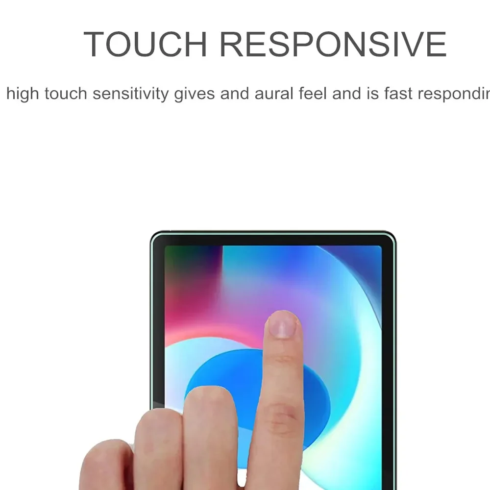 واقي شاشة من الزجاج المقسى مكون من 3 قطع لـ Realme Pad 10.4 بوصة ممن لهم Pad 11 / Realme Pad 2 / X HD أفلام شفافة مضادة للخدش