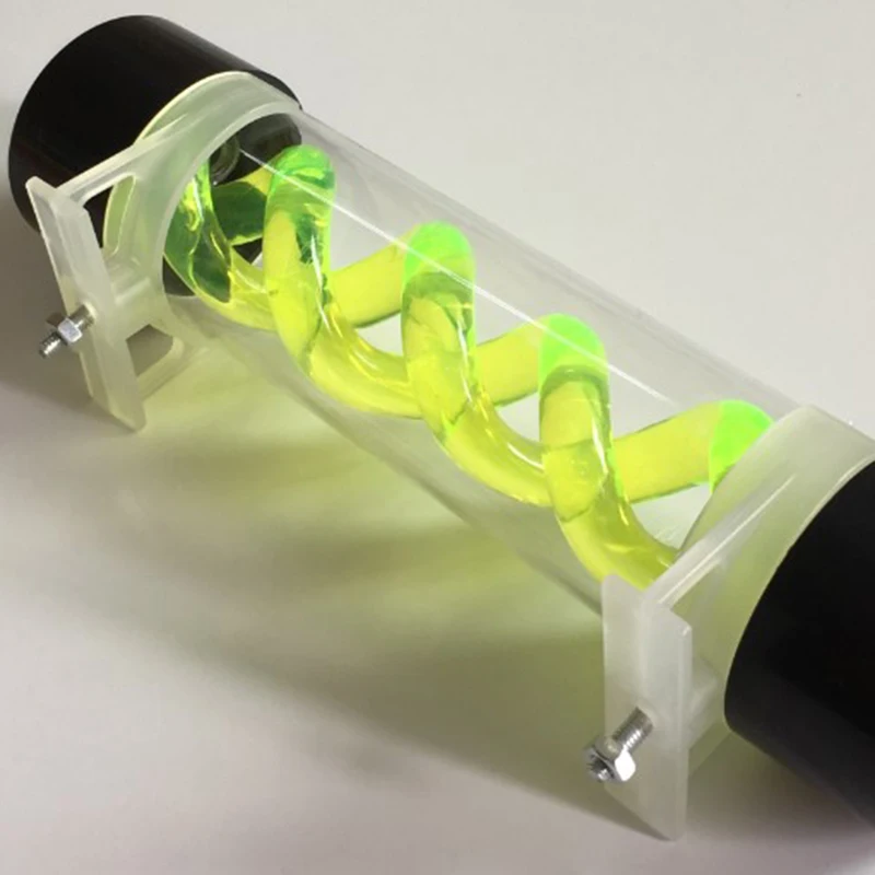 AT08 جديد 200 مللي متر خزان مياه لتبريد المياه للكمبيوتر خزان تبريد مياه الكمبيوتر مع خيط G1/4 لملحقات مبرد الكمبيوتر (أزرق)