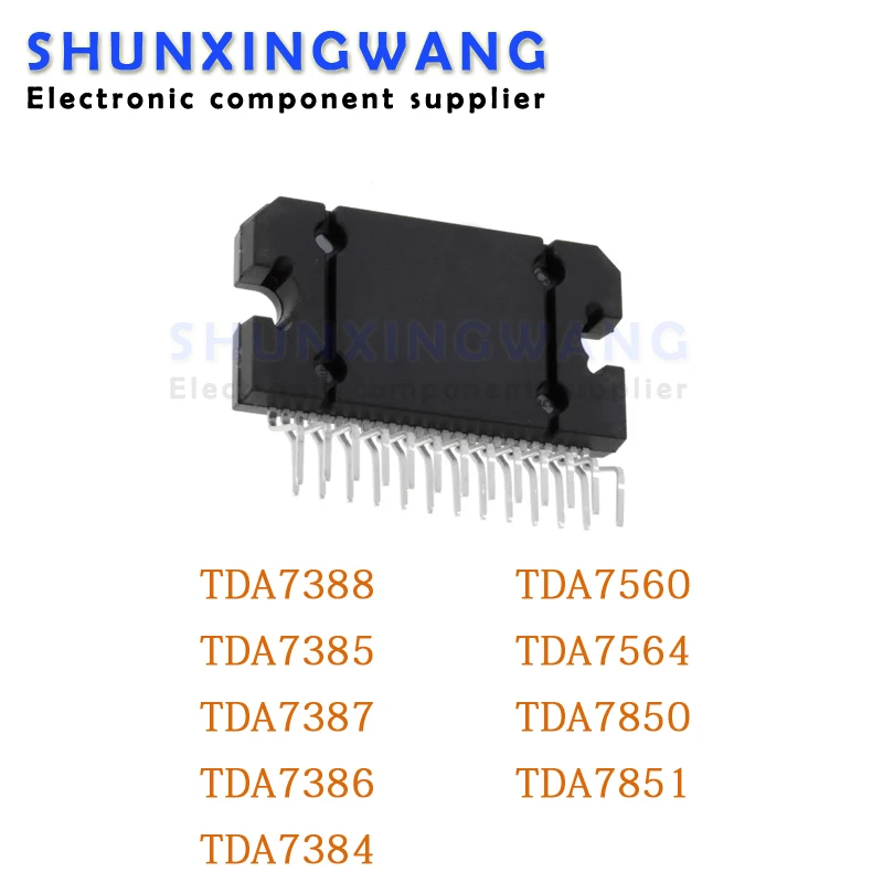 2PCS TDA7388 TDA7388A ZIP TDA7385 TDA7385A TDA7387EP TDA7387 TDA7386 TDA7384 TDA7386A TDA7384A TDA7851 TDA7560 TDA7564 TDA7850