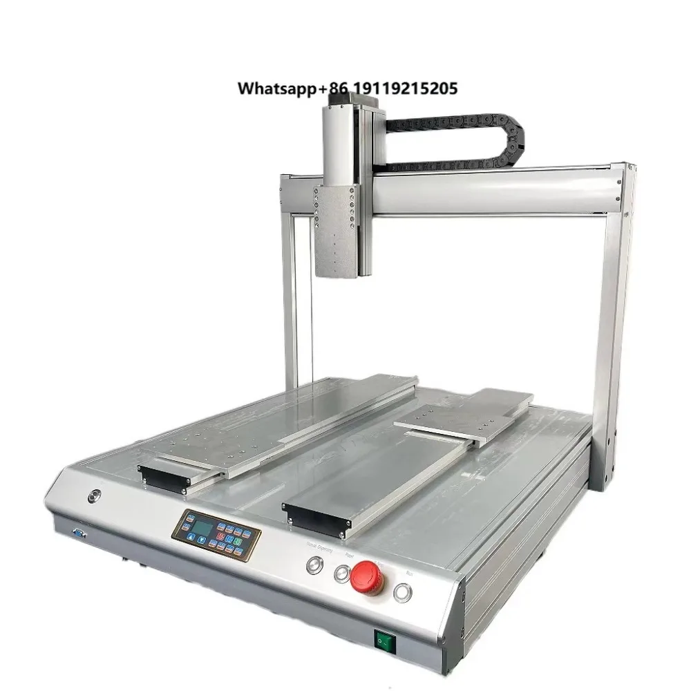 New Product Four-axis Automatic Desktop Dispensing Machine with Cold Glue & Hot Melt Glue Pump Core Components