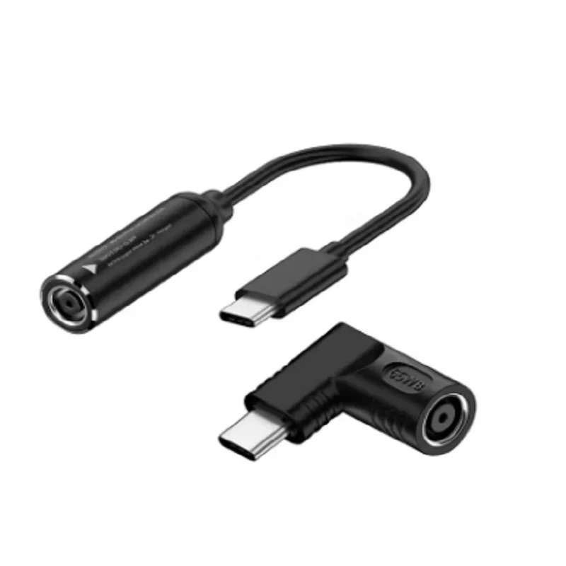 65W USB C Converter Type C to 7.4*5.0mm Power Charging Adapt