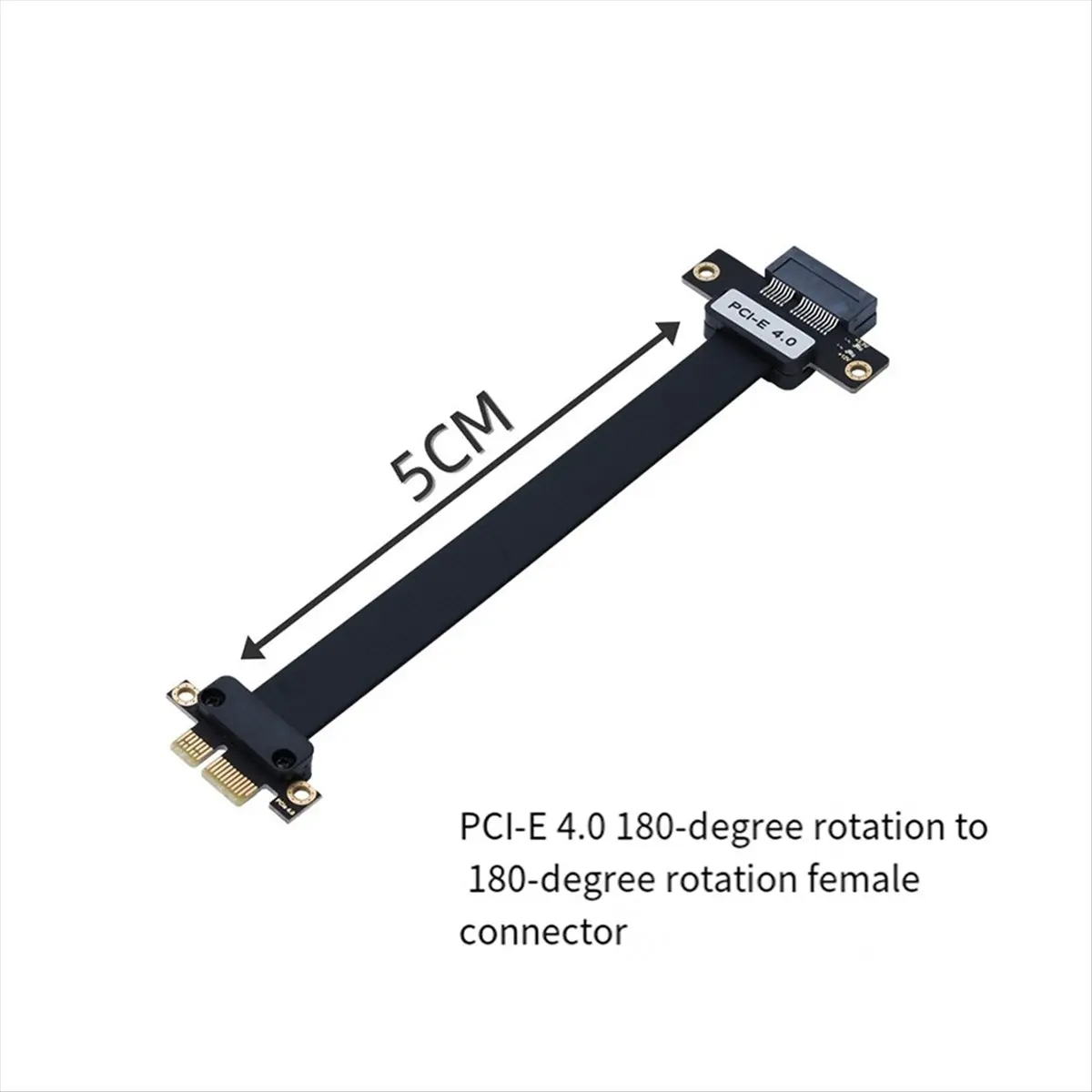 مستقر-20 سنتيمتر PCIE X1 موسع الناهض بطاقة 16Gbps PCI Express 4.0X1 إلى X1 تمديد الشريط كابل PCIE 1X الناهض بطاقة الكمبيوتر B #3