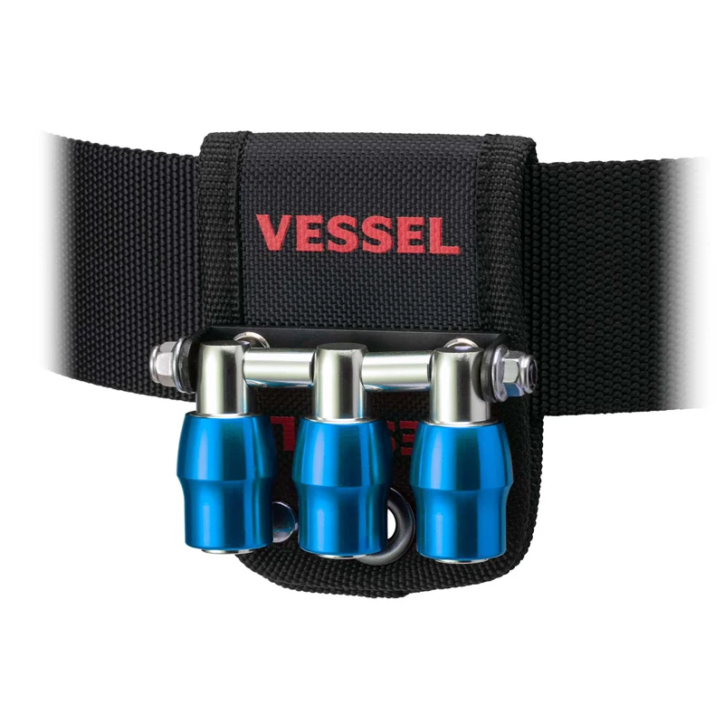 VESSEL 3PCS Ball Grip Bit Holder 6.35mm 1/4\'\' Quick Catcher Carrying Socket QB-10B3B QB-10B3K QB-10B3R QB-10B3Y