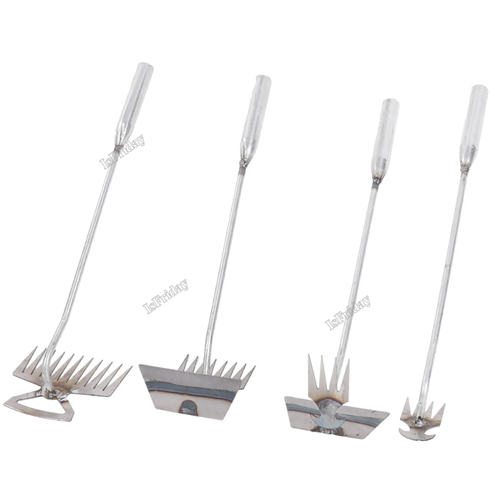Multifuncional ervas daninhas e enxadas Pá, Puxando e Capina Artefato, Desenraizando Equipamentos Agrícolas, Weed Garden Tools e Ancinhos
