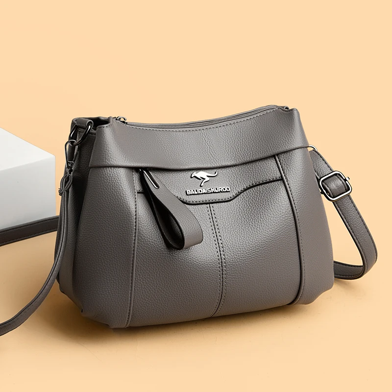 

Genuine Fashion Luxury Women Bags Designer HIgh Quality Soft Leather Crossbody Bags for Women Shoulder Bag Sac A Main 2025