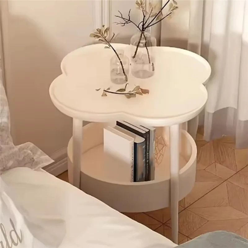 【صفقة فلاش!】أريكة جانبية عدة غرف نوم طاولة صغيرة غرفة تخزين طاولة شرفة طاولة قهوة بطبقة مزدوجة