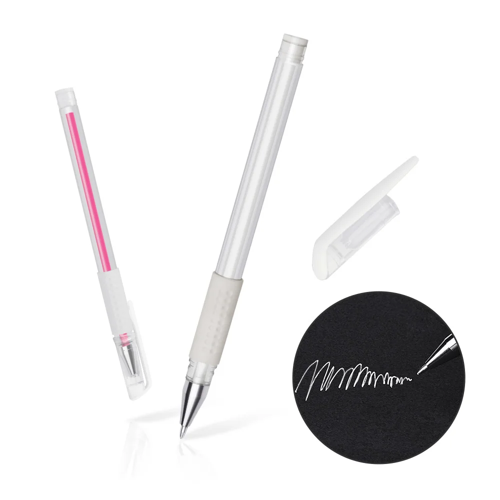 

10pcs Pink White Brow Pen Skin Pen Waterproof Eyebrow Lip Tatoo Gel Marker Pen for Microblading Eyebrow Lip Scribe PMU Tool
