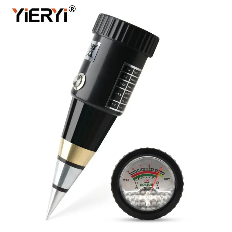

05 short soil meter portable tester PH pH detector humidity tester soil tip tester