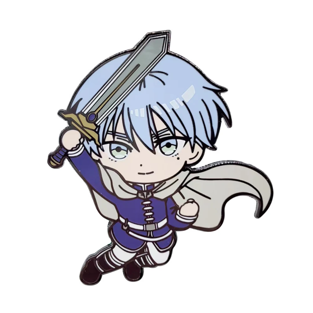 أنيمي فريرين: ما وراء نهاية الرحلة شخصية البضائع دبوس هيميل شارة ظهره طوق الديكور دبوس الإكسسوارات هدية #4