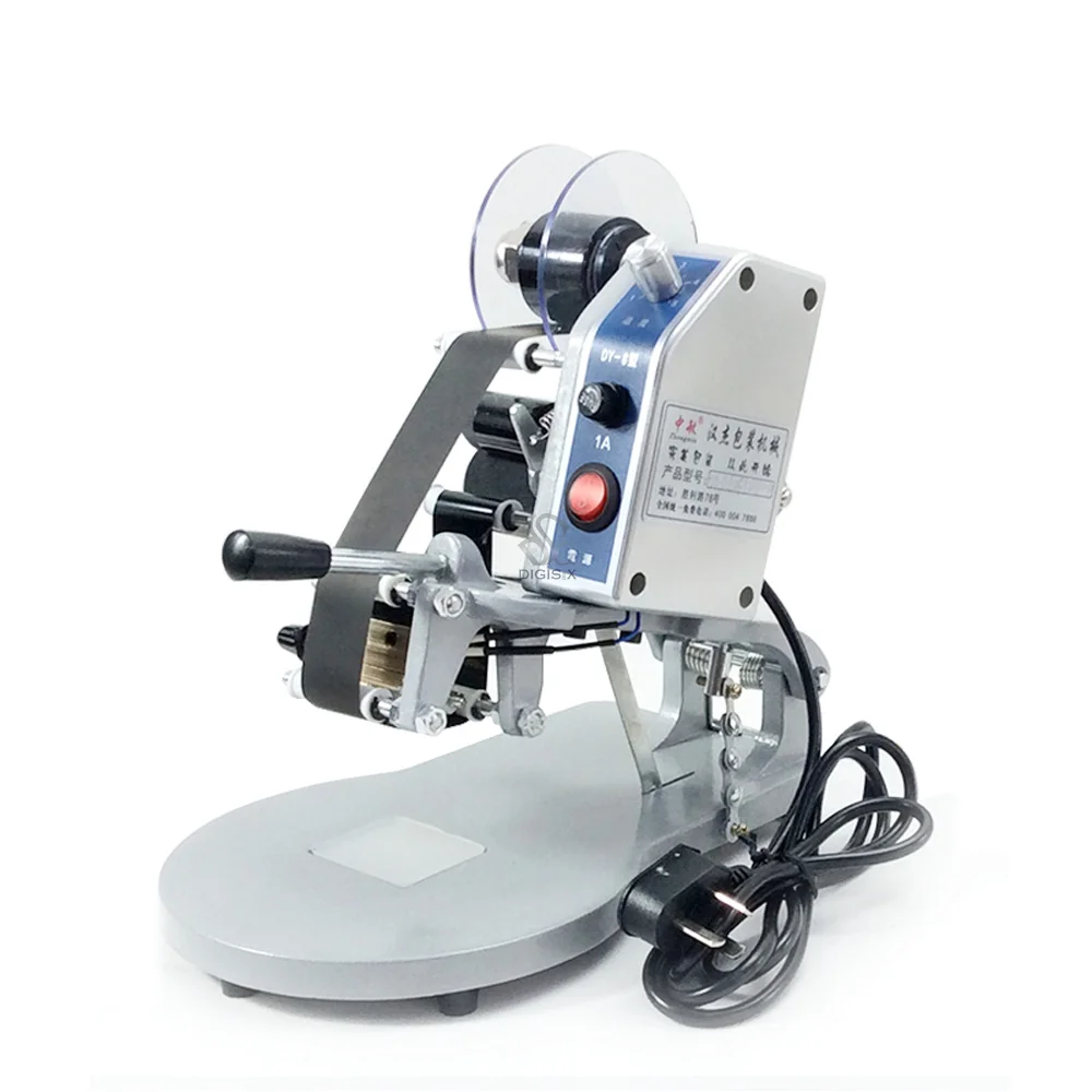 DY-8 Handdruk Lint Coderingsmachine Direct Verwarming Type Productiedatum Stempel Imitatie Inkjet Markering Apparaat