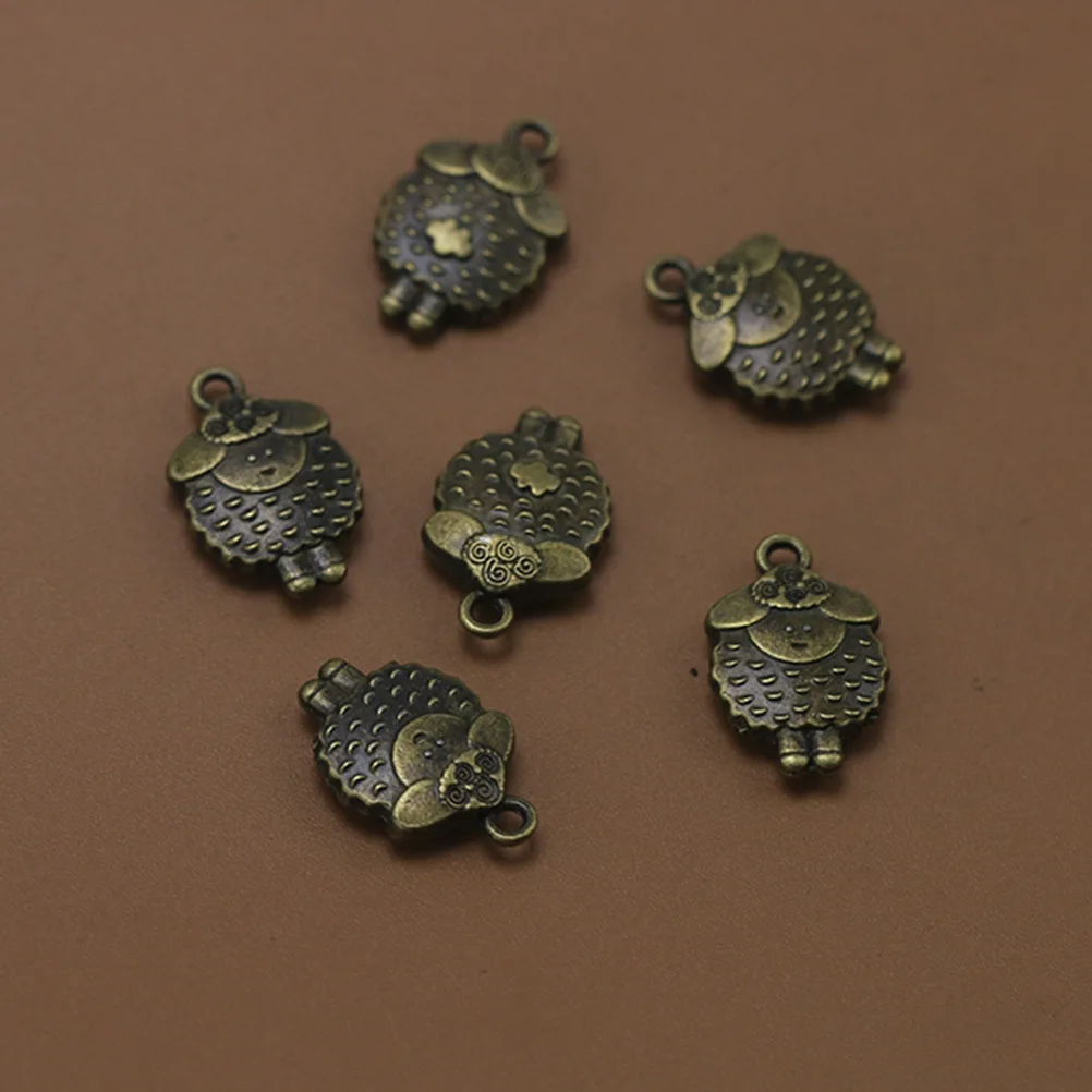 

20Pcs Alloy Pendant Charms Unique Shape DIY Jewelry Making Accessories for Necklace Bracelet Keychain Scrapbooking