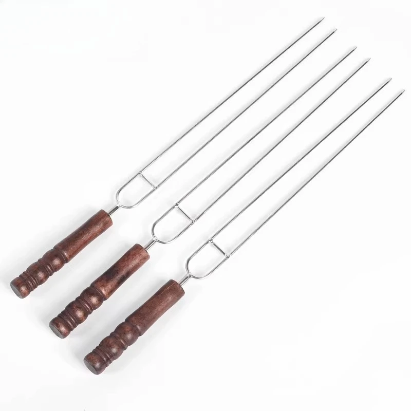 Stainless Steel U-Shaped Grill Fork Grill Sign Grill Accessories